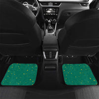 Grenada Christmas Car Mats with Santa Nutmeg Tree Peace Dove and Festive Gift Design - Wonder Print Shop