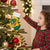 Grenada Christmas Stocking with Santa Nutmeg Tree Peace Dove and Festive Gift Design - Wonder Print Shop