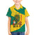 Grenada Christmas Family Matching Puletasi and Hawaiian Shirt with Santa Nutmeg Tree Peace Dove and Festive Gift Design - Wonder Print Shop