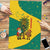 Grenada Christmas Puzzle with Santa Nutmeg Tree Peace Dove and Festive Gift Design - Wonder Print Shop