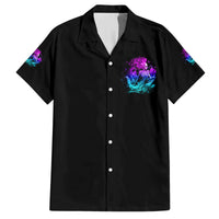 My Demons Tried To Drown Me Mermaid Family Matching Summer Maxi Dress and Hawaiian Shirt - Wonder Print Shop