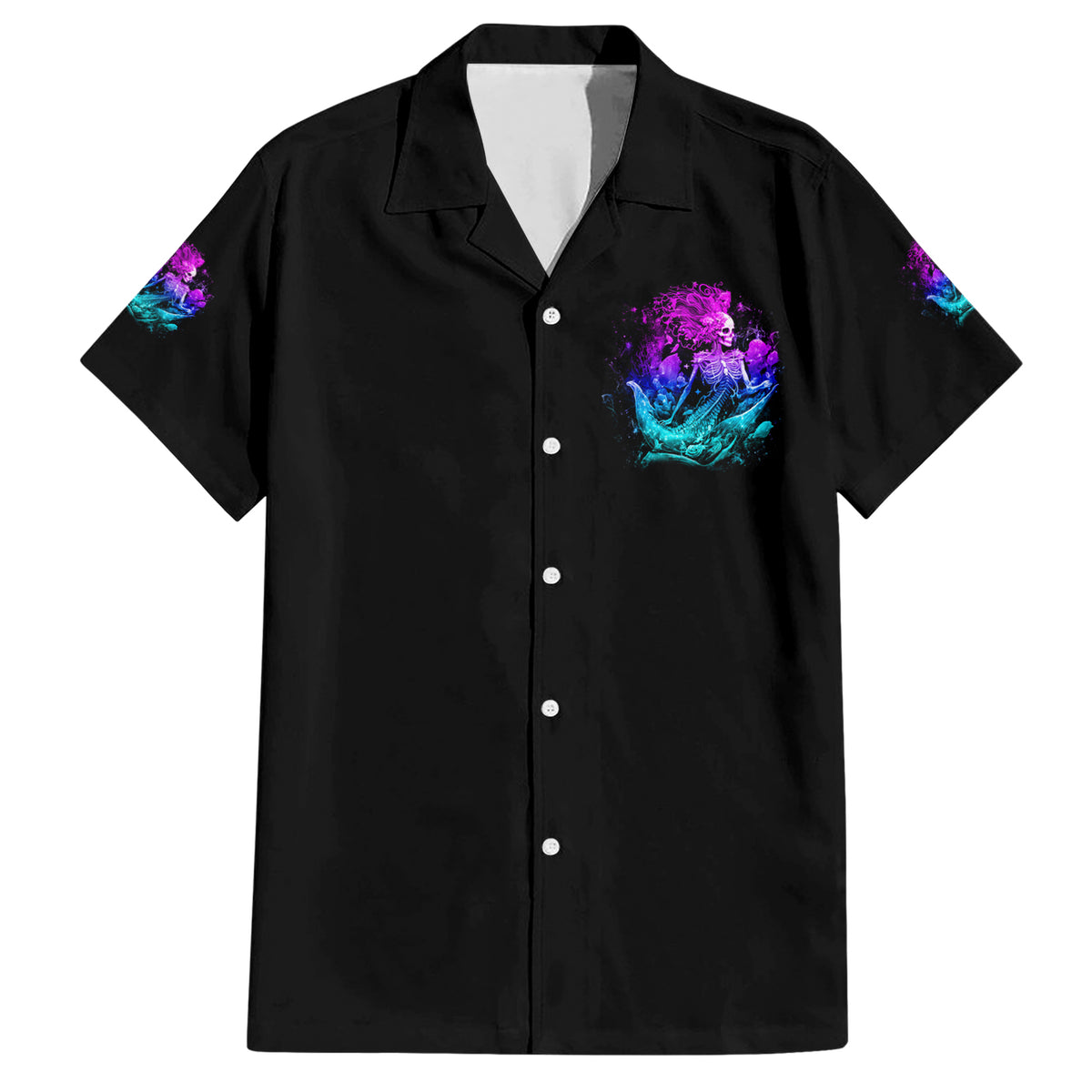 My Demons Tried To Drown Me Mermaid Hawaiian Shirt - Wonder Print Shop