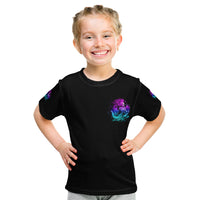 My Demons Tried To Drown Me Mermaid Kid T Shirt - Wonder Print Shop
