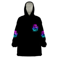 My Demons Tried To Drown Me Mermaid Wearable Blanket Hoodie - Wonder Print Shop