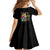 Warning This Tattooed Girl Flower Family Matching Summer Maxi Dress and Hawaiian Shirt - Wonder Print Shop
