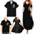 Warning This Tattooed Girl Flower Family Matching Summer Maxi Dress and Hawaiian Shirt - Wonder Print Shop