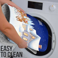 Funny Christmas Reindeer Bowling Custom Bathroom Set with Reindeer Snow Scene - Wonder Print Shop