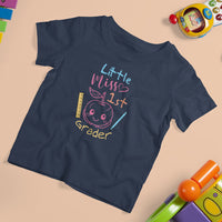 Back To School T Shirt For Kid Little Miss 1st Garder, First Day Of School TS05 - Wonder Print Shop