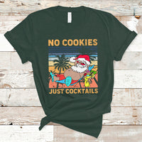 Christmas In July T Shirt No Cookies Just Cocktails, Funny Drinking TS05 - Wonder Print Shop