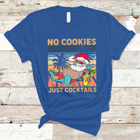 Christmas In July T Shirt No Cookies Just Cocktails, Funny Drinking TS05 - Wonder Print Shop