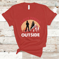 Funny Camping T Shirt I Love Peeing Outside, Funny Sarcastic Sayings TS05 - Wonder Print Shop