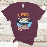 Lake Lover T Shirt I Pee In The Lake, Summer Vacation, Lake Life TS05 - Wonder Print Shop