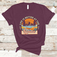 Lake Lover T Shirt Life Is Better At The Lake, Summer Vacation TS05 - Wonder Print Shop