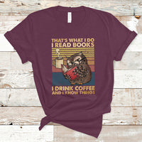 Reading Book T Shirt Thats What I Do I Read Books And I Know Things TS05 - Wonder Print Shop