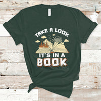 Reading Book T Shirt Take A Look Its In A Book, Book Lovers TS05 - Wonder Print Shop
