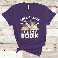 Reading Book T Shirt Take A Look Its In A Book, Book Lovers TS05 - Wonder Print Shop