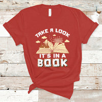 Reading Book T Shirt Take A Look Its In A Book, Book Lovers TS05 - Wonder Print Shop