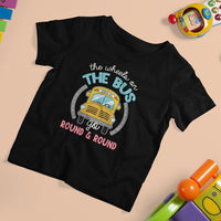 Back To School Funny Bus Drivers T Shirt The Wheels On The Bus TS05 - Wonder Print Shop