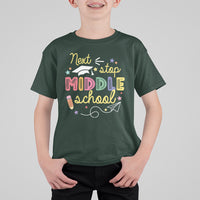 Cute Back To School T Shirt Next Stop Middle School Students TS05 - Wonder Print Shop