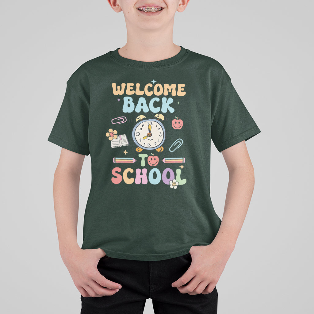Cute First Day Of School T Shirt Welcome Back To School TS05 - Wonder Print Shop