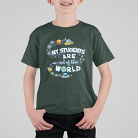 Cute Back To School T Shirt My Sudent Are Out Of This World TS05 - Wonder Print Shop