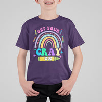 Cute Back To School T Shirt Get Your Cray On TS05 - Wonder Print Shop