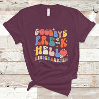 Cute Back To School T Shirt Goodbye Pre-K, Funny Teacher Student TS05 - Wonder Print Shop
