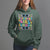 Pregnancy Announcement Hoodie Groovy Pregnant Girl Summer TS05 - Wonder Print Shop