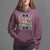 Pregnancy Announcement Hoodie Groovy Pregnant Girl Summer TS05 - Wonder Print Shop