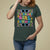 Pregnancy Announcement T Shirt For Women Groovy Pregnant Girl Summer TS05 - Wonder Print Shop
