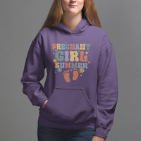 Pregnancy Announcement Hoodie Pregnant Girl Summer TS05 - Wonder Print Shop