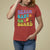 Pregnancy Announcement T Shirt For Women Groovy Beach Baby On Board, Pregnant Mom TS05 - Wonder Print Shop