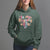 Pregnancy Announcement Hoodie Groovy In My Pregnant Era TS05 - Wonder Print Shop