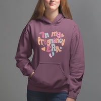 Pregnancy Announcement Hoodie Groovy In My Pregnant Era TS05 - Wonder Print Shop