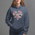 Pregnancy Announcement Hoodie Groovy In My Pregnant Era TS05 - Wonder Print Shop