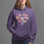 Pregnancy Announcement Hoodie Groovy In My Pregnant Era TS05 - Wonder Print Shop