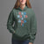 Pregnancy Announcement Hoodie Red White And Due, 4th Of July TS05 - Wonder Print Shop
