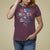 Pregnancy Announcement T Shirt For Women Red White And Due, 4th Of July TS05 - Wonder Print Shop