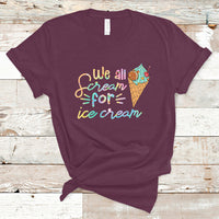 Funny Ice Cream T Shirt Scream For Ice Cream TS05 - Wonder Print Shop