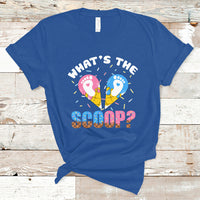 Funny Ice Cream T Shirt What's The Scoop Gender Reveal TS05 - Wonder Print Shop