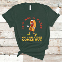 Hot Dog Lover T Shirt It's Not A Party Until The Wiener Comes Out TS05 - Wonder Print Shop