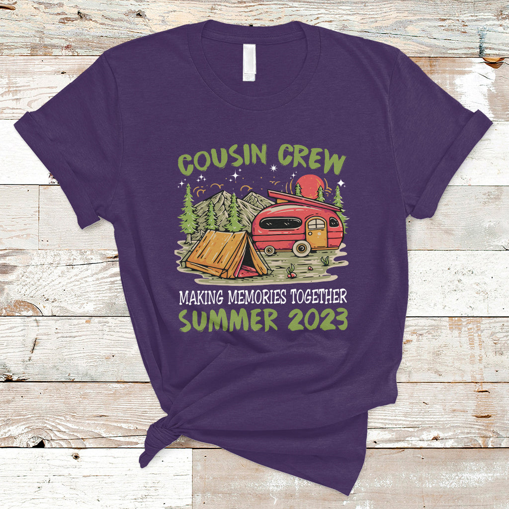 Cousin Day 2023 T Shirt Cousin Camp Funny Camping, Summer Vacaion TS05 - Wonder Print Shop
