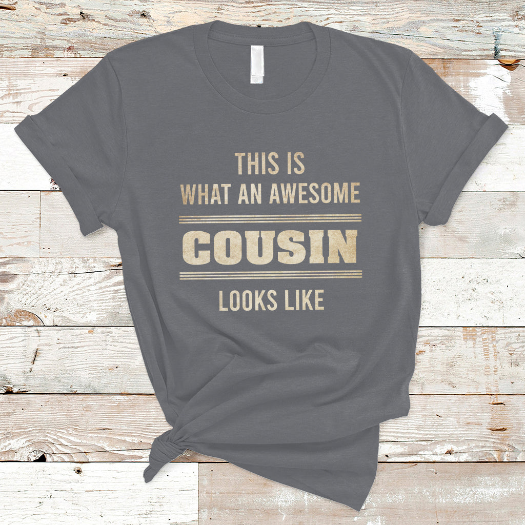 Cousin Day 2023 T Shirt This Is What An Awesome Cousin Looks Like TS05 - Wonder Print Shop