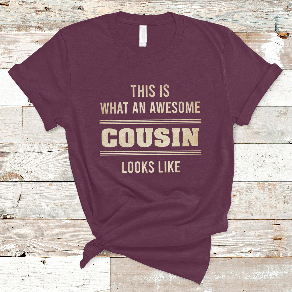 Cousin Day 2023 T Shirt This Is What An Awesome Cousin Looks Like TS05 - Wonder Print Shop