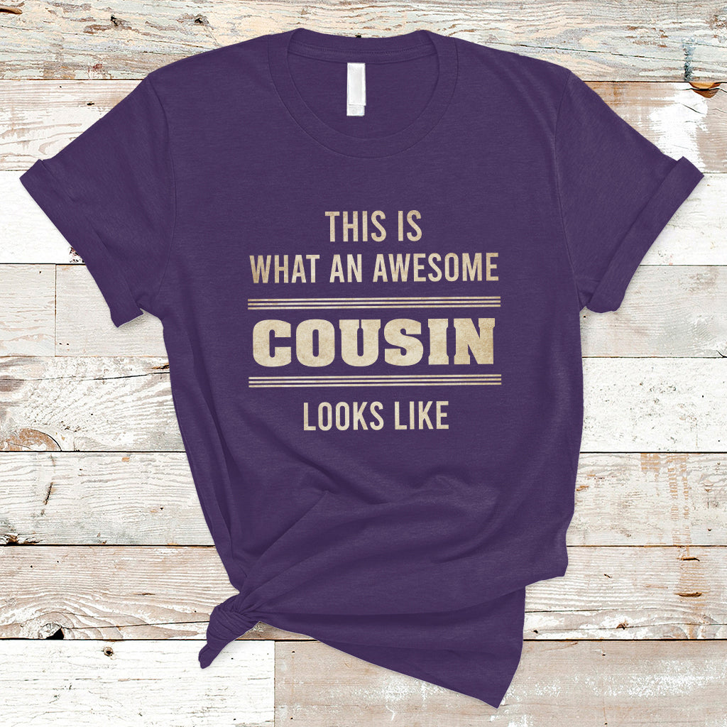 Cousin Day 2023 T Shirt This Is What An Awesome Cousin Looks Like TS05 - Wonder Print Shop