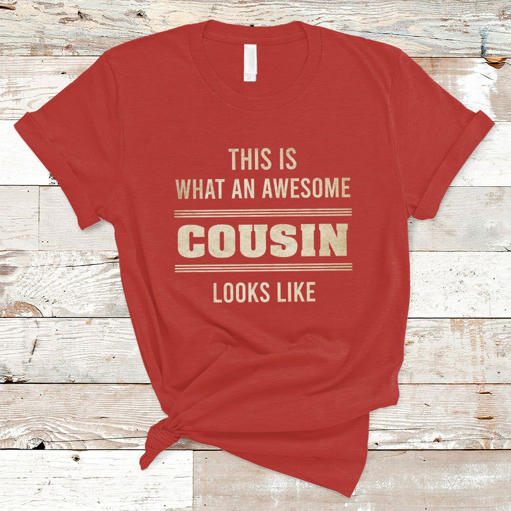 Cousin Day 2023 T Shirt This Is What An Awesome Cousin Looks Like TS05 - Wonder Print Shop