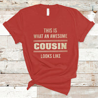 Cousin Day 2023 T Shirt This Is What An Awesome Cousin Looks Like TS05 - Wonder Print Shop