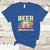 Beer Lover T Shirt Beer Never Broke My Heart, Funny Drinking, 4th Of July TS05 - Wonder Print Shop