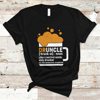 Beer Lover T Shirt Druncle Definition Funny Drinking, Gift For Uncle TS05 - Wonder Print Shop
