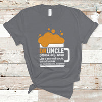 Beer Lover T Shirt Druncle Definition Funny Drinking, Gift For Uncle TS05 - Wonder Print Shop